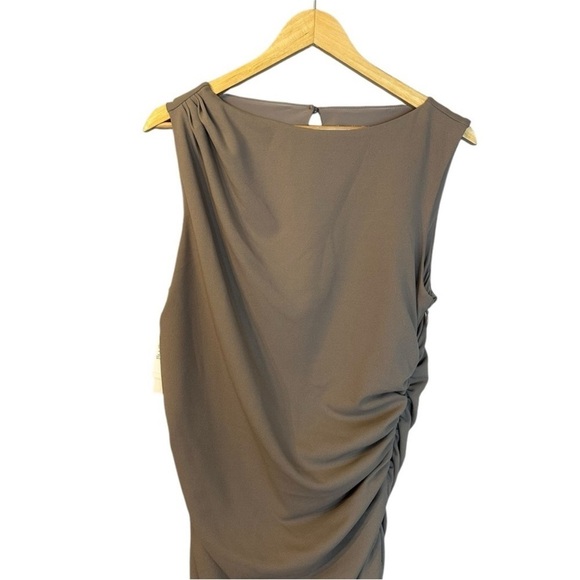 NWT Abercrombie & Fitch Stretch Draped Mini Dress XL - Picture 5 of 9